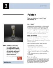 Preview of the Fabtek Case Study
