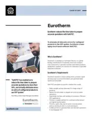 Preview of the Eurotherm by Schneider Electric Case Study