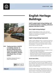 Preview of the English Heritage Buildings Case Study