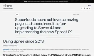 Preview of the Spirulina.pl Case Study