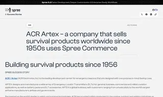 Preview of the ACR Artex Case Study
