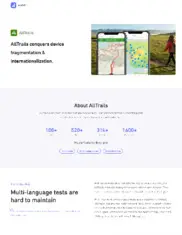 Preview of the AllTrails Case Study