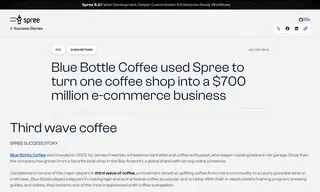 Preview of the Blue Bottle Coffee Case Study