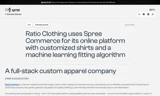 Preview of the Ratio Clothing Case Study