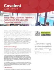 Preview of the Nottingham City Council Case Study