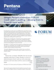 Preview of the FORUM Credit Union Case Study