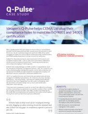 Preview of the CEMA Case Study