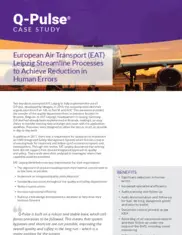 Preview of the European Air Transport Case Study