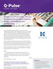 Preview of the McLean Case Study