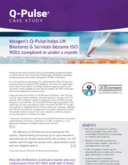 Preview of the UK Biostores & Services Case Study