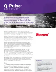 Preview of the L.S. Starrett Case Study