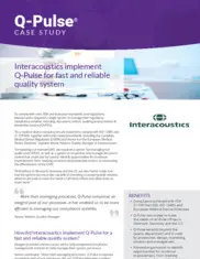 Preview of the Interacoustics Case Study