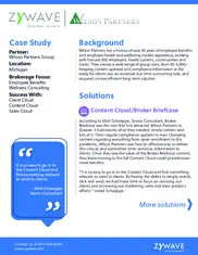 Preview of the Wilson Partners Case Study