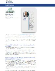 Preview of the Lyndall Insurance Case Study