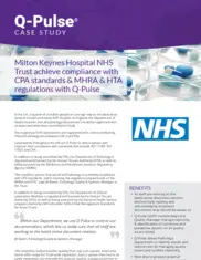 Preview of the Milton Keynes Hospital Case Study