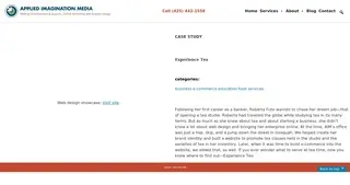 Preview of the Experience Tea Case Study
