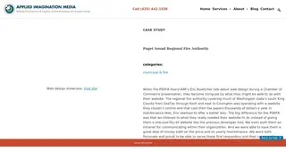 Preview of the Puget Sound Regional Fire Authority Case Study