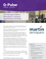 Preview of the Martin Aerospace Case Study