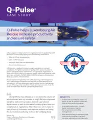 Preview of the Luxembourg Air Ambulance Case Study