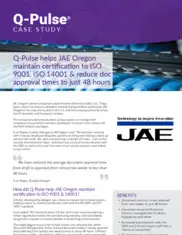 Preview of the Japan Aviation Electronics Case Study