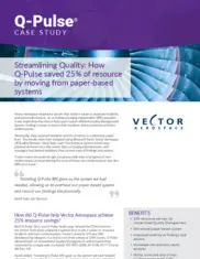 Preview of the Vector Aerospace Case Study
