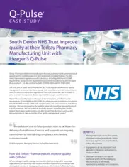 Preview of the Torbay Pharmaceuticals Case Study