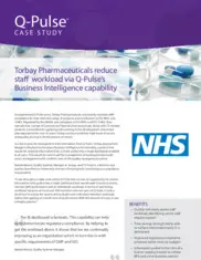 Preview of the Torbay Pharmaceuticals Case Study