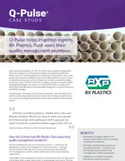 Preview of the RX Plastics Case Study