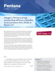 Preview of the Wylie & Bisset LLP Case Study