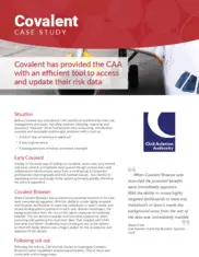 Preview of the Civil Aviation Authority Case Study