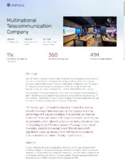 Preview of the Large Multinational Telecommunication Company Case Study
