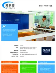 Preview of the Grohe AG Case Study