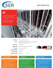 Preview of the TGW Logistics Group Case Study