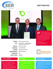 Preview of the Eissmann Group Automotive Case Study