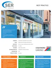 Preview of the Stadtwerke Schwäbisch Gmünd GmbH Case Study