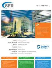 Preview of the Stadtwerke Bielefeld Case Study