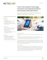 Preview of the Smart City Sustains Technology Case Study