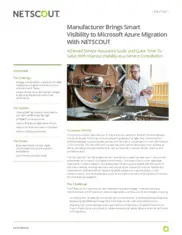 Preview of the Leading Food Products Manufacturing Company Case Study