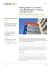 Preview of the Leading Medical and Health Care Company Case Study
