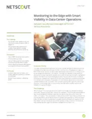 Preview of the Smart Visibility Data Center Case Study