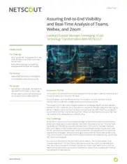 Preview of the Leading Financial Manages Service Provider Case Study
