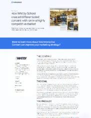 Preview of the Whitby School Case Study