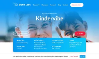 Preview of the Kindervibe Case Study