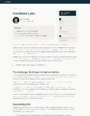 Preview of the Candidate Labs Case Study