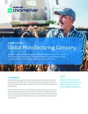 Preview of the Global Manufacturing Company Case Study