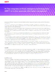 Preview of the M-Files Case Study