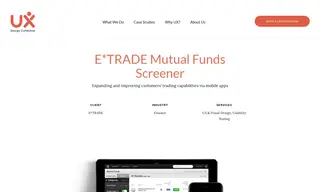 Preview of the E*TRADE Case Study