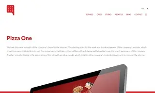 Preview of the Pizza One Case Study