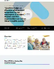 Preview of the AFCA Case Study