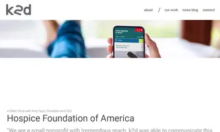 Preview of the Hospice Foundation of America Case Study
